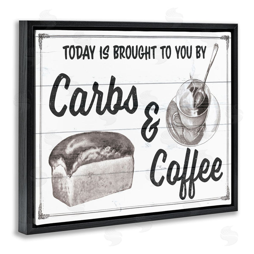 The Saturday Evening Post | Carbs & Coffee Kitchen Humor Rustic
