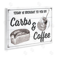 The Saturday Evening Post | Carbs & Coffee Kitchen Humor Rustic