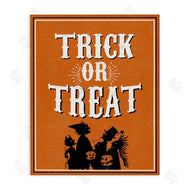 The Saturday Evening Post | Trick Or Treat Orange White
