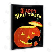 The Saturday Evening Post | Happy Halloween Pumpkin Cat