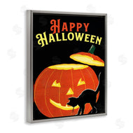 The Saturday Evening Post | Happy Halloween Pumpkin Cat