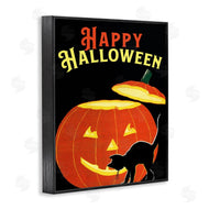 The Saturday Evening Post | Happy Halloween Pumpkin Cat