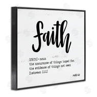 Imperfect Dust | Faith Definition Religious Script