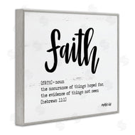 Imperfect Dust | Faith Definition Religious Script
