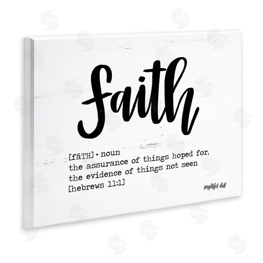 Imperfect Dust | Faith Definition Religious Script