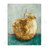 Main Line Studio | Golden Apple Fruit Painting