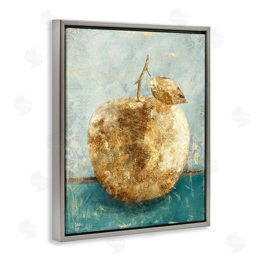 Main Line Studio | Golden Apple Fruit Painting