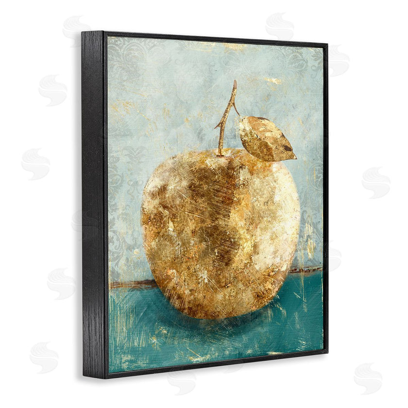 Main Line Studio | Golden Apple Fruit Painting