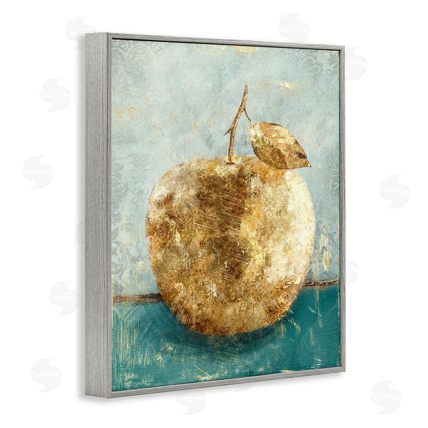 Main Line Studio | Golden Apple Fruit Painting