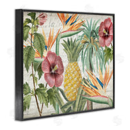 Kim Allen | Tropical Flower Pineapple Arrangement