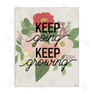 Gigi Louise | Keep Growing Flower Drawing