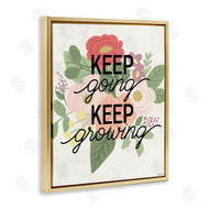 Gigi Louise | Keep Growing Flower Drawing