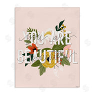 Gigi Louise | You Are Beautiful Pink Flower