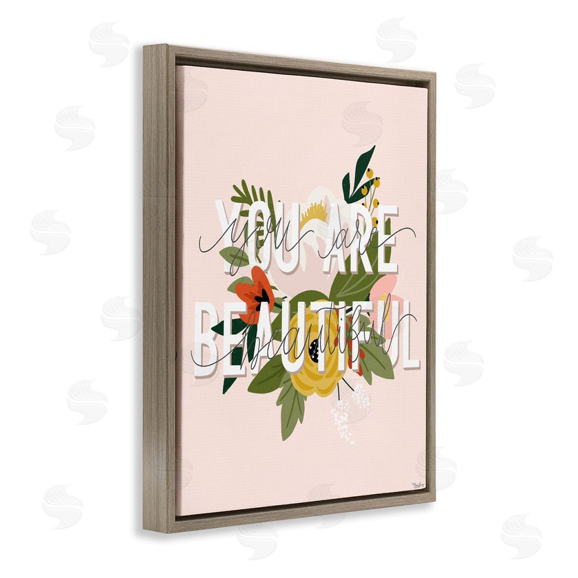 Gigi Louise | You Are Beautiful Pink Flower