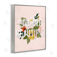 Gigi Louise | You Are Beautiful Pink Flower