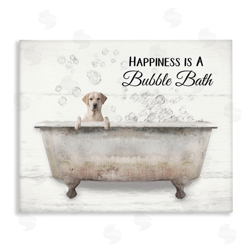 Lori Deiter | Happiness Is A Bubble Bath Dog