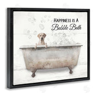 Lori Deiter | Happiness Is A Bubble Bath Dog