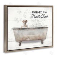 Lori Deiter | Happiness Is A Bubble Bath Dog