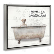 Lori Deiter | Happiness Is A Bubble Bath Dog