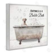 Lori Deiter | Happiness Is A Bubble Bath Dog