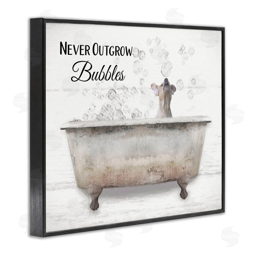 Lori Deiter | Never Outgrow Bubbles Dog Tub