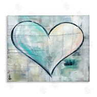 Kami Lerner | Graffiti Blue Heart