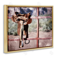 Milli Villa | Saddle On Farm Fence