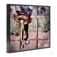 Milli Villa | Saddle On Farm Fence