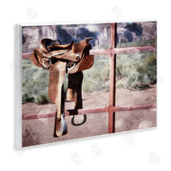 Milli Villa | Saddle On Farm Fence