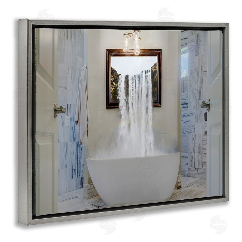 Milli Villa | Waterfall Bathtub Bathroom Photograph