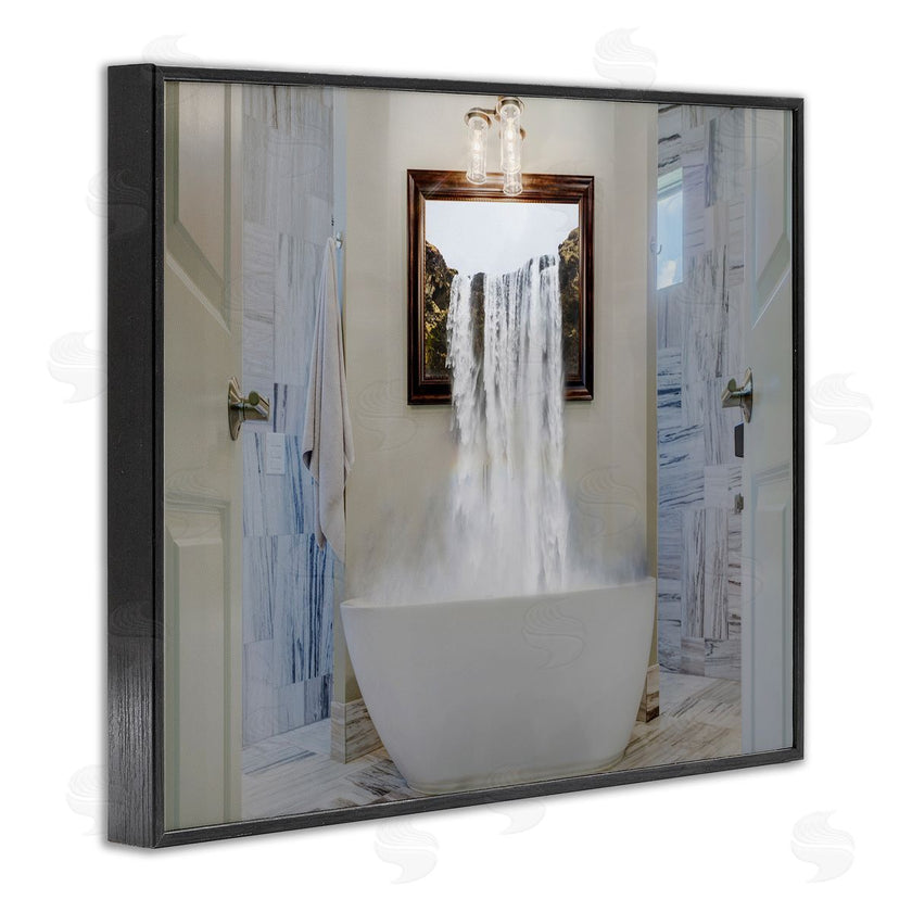 Milli Villa | Waterfall Bathtub Bathroom Photograph