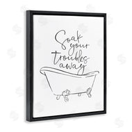 Milli Villa | Soak Troubles Away Ink Drawing
