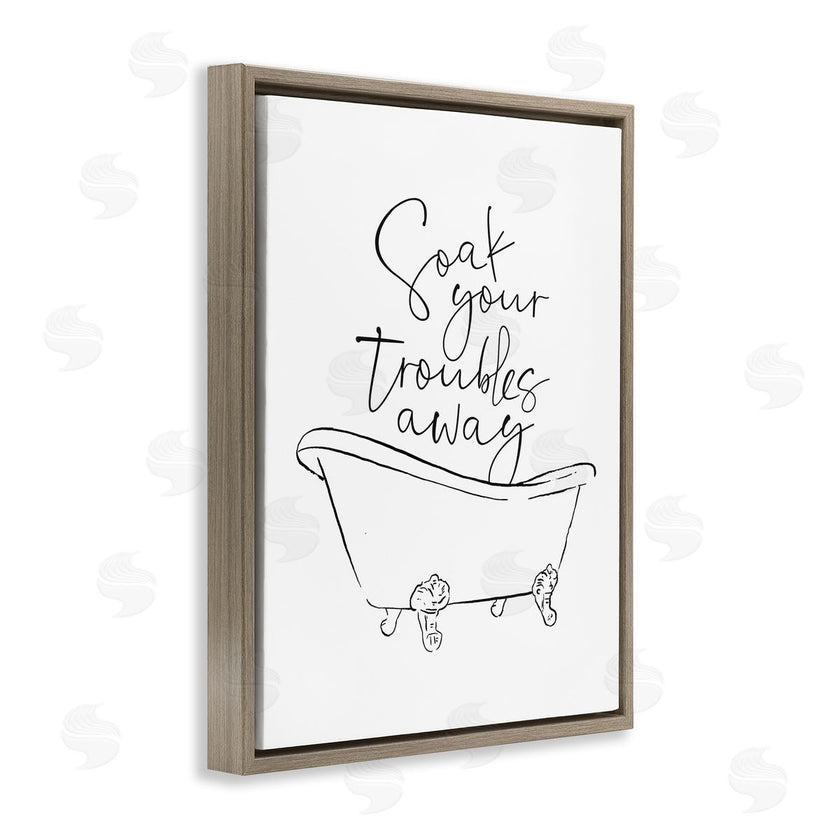 Milli Villa | Soak Troubles Away Ink Drawing