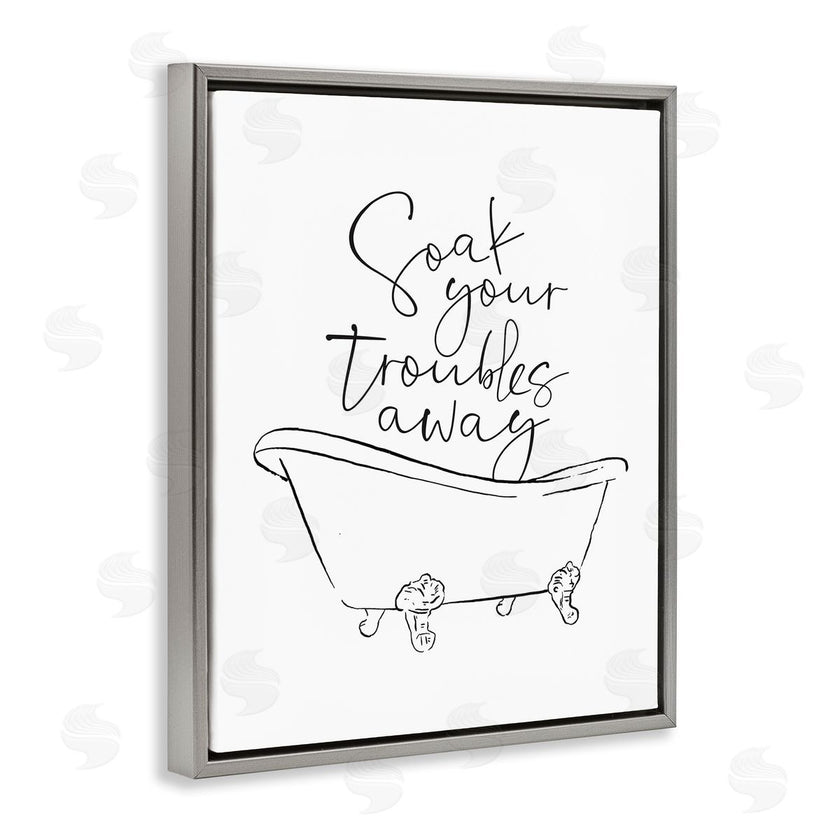 Milli Villa | Soak Troubles Away Ink Drawing