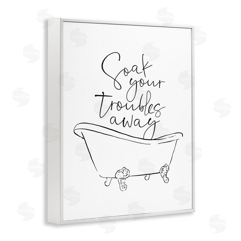 Milli Villa | Soak Troubles Away Ink Drawing