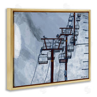Karen Dreyfus | Ski Lift Blue Sky