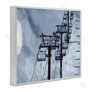 Karen Dreyfus | Ski Lift Blue Sky