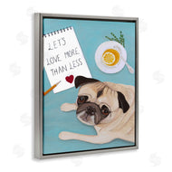 Sally B | Love More Pug With Tea