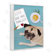 Sally B | Love More Pug With Tea