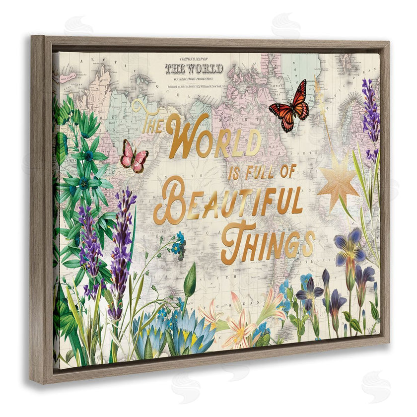 Ophelia and Company | Beautiful Things Floral Map