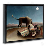 Henri Rousseau | The Sleeping Gypsy Painting