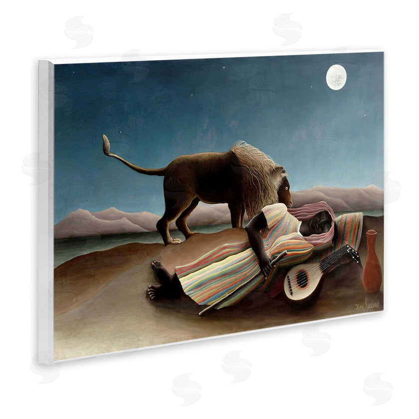 Henri Rousseau | The Sleeping Gypsy Painting