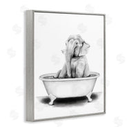 Rachel Nieman | Elephant In Tub Funny