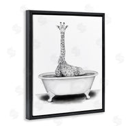 Rachel Nieman | Giraffe In Tub Funny
