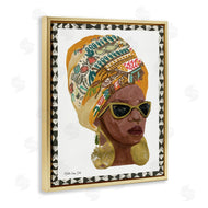 Stellar Studio | Patterned Fashion Model Painting