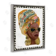Stellar Studio | Patterned Fashion Model Painting