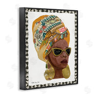 Stellar Studio | Patterned Fashion Model Painting