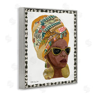 Stellar Studio | Patterned Fashion Model Painting