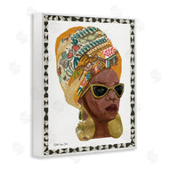Stellar Studio | Patterned Fashion Model Painting