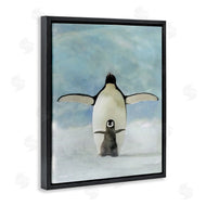 Stellar Studio | Penguin Family Painting